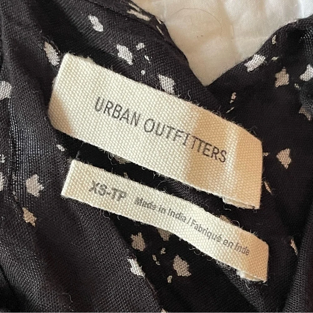Urban Outfitters UO Harper Tiered Lace-Up Babydoll Dress Size XS - Picture 8 of 9